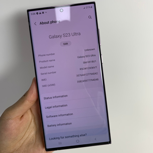โทรศัพท์มือถือมือสอง เกรด AA สมาร์ทโฟน 5G ความจุ 256GB รุ่น S23 Ultra สำหรับ S20 S21 <span class=keywords><strong>S22</strong></span> S23 Ultra - Product Image 4