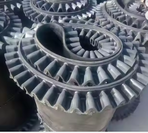 Yüksek açılı ağır oluklu yanak konveyör bant üretim tesisi taşıma için dayanıklı ve yüksek kalite - Product Image 4