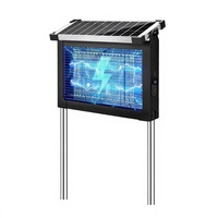 Matamosquitos Solar PhatroyYee para Exteriores, 4500V, Impermeable, Recargable, Inalámbrico, para Patio, Hogar y Jardín