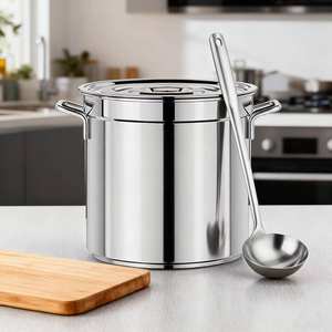 Zunck Roestvrijstalen Steelbakje Met Grote Capaciteit En Zilveren Deksel | Koelkluis Voor Restaurant - Product Image 2