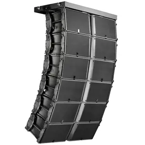 710 Single 10 Inch Passive Powered Line Array Speaker Professional Audio Speaker Audio Sound System For Supermarket