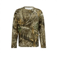 Chemise de pêche camouflage HD pour homme, vêtement respirant anti-UV Bayer, sweat à capuche coupe-vent automne, vêtements de chasse OEM ODM