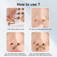 Bandes de remodelage nasal personnalisables certifiées CE, autocollants nasaux élastiques non médicaux, réutilisables, imperméables, pour un effet tenseur et une aide beauté.