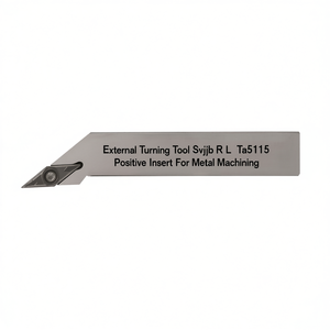 External Turning Tool Svjb R L Ta5115 Positive Insert For Metal <b>Machining</b> - Product Image 2