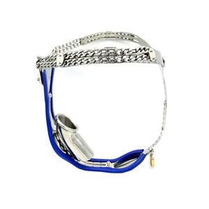 نموذج جديد من ألعاب الجنس للإمبرز الأسود ، حزام العفة للرجال ، قفل عفة ، سروال العفة ، قفل حزام معدني - Product Image 3