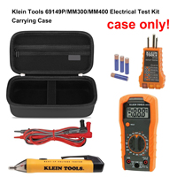 Kit de Test électrique mallette de transport pour électricien S multimètre numérique équipement de compteur support de voyage pochette à outils