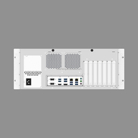 Computadora Industrial de Montaje en Rack 4U con I7, 32G DDR4, 1TB SATA SSD, Fuente de Alimentación de 600W, IPC