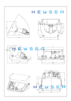 Plat Jack Motor Luar HEYSEA yang Dapat Disesuaikan, Fungsi Pemasangan Sudut Presisi, Power Trim Tilt Elektrik, Stabilitas yang Ditingkatkan