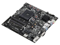 Carte mère ASRock A320TM-ITX AM4 reconditionnée à prix réduit, double DDR4 SATA AMD 32 Go, socket AM4 pour ordinateur de bureau avec ports HDMI VGA