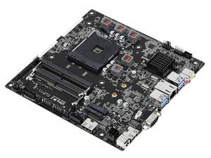 Scheda Madre ASRock A320TM-ITX <span class=keywords><strong>AM4</strong></span> Ricondizionata Economica, Doppia DDR4 SATA <span class=keywords><strong>AMD</strong></span> 32GB Socket <span class=keywords><strong>AM4</strong></span> per Desktop con Porte HDMI e VGA - Product Image 3