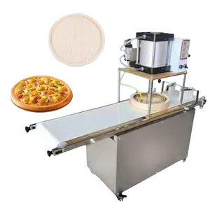 热卖谷物披萨面团压榨机烤饼玉米饼制作机薄饼制作机