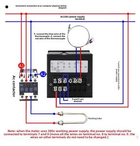 डिजिटल डिस्प्ले तापमान नियंत्रक स्विच TEL96-9001 ए 220v/380v सार्वभौमिक यांत्रिक नॉब समायोज्य थर्मोस्टेट - Product Image 5