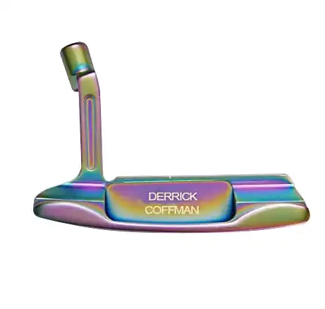 Logo personalizzato mazze da Golf arcobaleno colore CNC fresato lama Putter testa Golf Putter