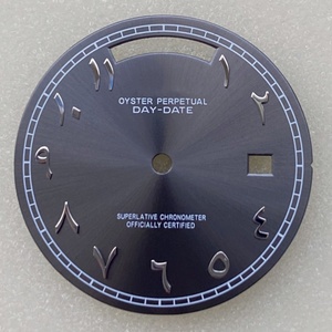 New Arrival 31mm Arabic Numerals Stainless Steel Watch Literal Calendar with Sun <strong>Pattern</strong> <strong>Design</strong> Fashion Trend 8285 - Product Image 5