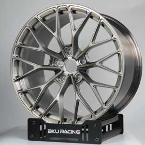 Ruedas forjadas Bku para Land <span class=keywords><strong>Rover</strong></span> Defender L663 <span class=keywords><strong>Range</strong></span> <span class=keywords><strong>Rover</strong></span> L460 20 21 22 23 24 pulgadas llantas bronce cepillado aleación 5X120 ruedas - Product Image 1