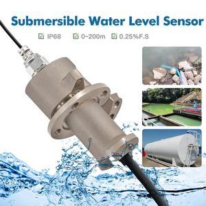 Sensor de Nivel de Presión Hidrostática de Acero Inoxidable GLT500 4~20mA RS485 para Ríos - Product Image 4