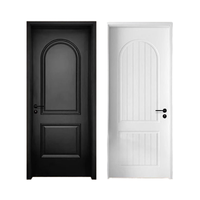 Portes en bois modernes et haut de gamme fabriquées en Chine, dotées de capacités d'insonorisation.