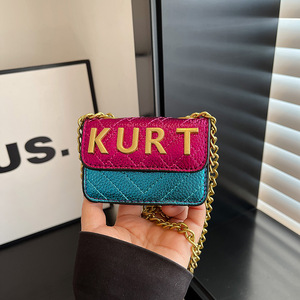 <span class=keywords><strong>Sac</strong></span> bandoulière tendance pour femme, polyvalent, de niche et de luxe léger, <span class=keywords><strong>sac</strong></span> à chaîne color-block, <span class=keywords><strong>petit</strong></span> <span class=keywords><strong>sac</strong></span> exquis Kurt Geiger - Product Image 5