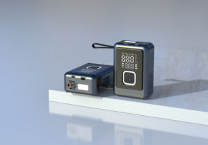 Bomba de ar portátil HF608S para carro <span class=keywords><strong>Mini</strong></span> compressor de ar elétrico 12v <span class=keywords><strong>Jump</strong></span> <span class=keywords><strong>Starter</strong></span> com inflador de ar - Product Image 5