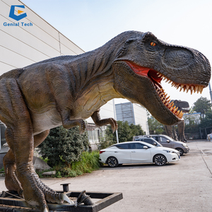 AD-55 müze kalitesi uzaktan kumandalı Robot mekatronik dinozor Animatronic T Rex