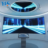 Shenzhen HD mur publicitaire en verre P2.9 ultra mince rideau LED transparent écran de location vitrine salon de l'auto