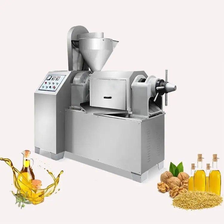 Máquina comercial de prensagem a frio de sementes de soja e coco