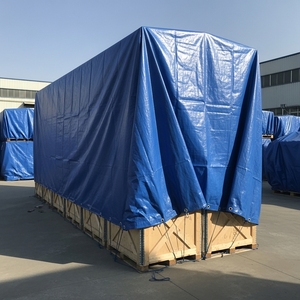 Bâche PE robuste bleue pour toiture, prix usine, OEM, imperméable, 100% PE neuf, pour couverture de camion et réservoir d'<span class=keywords><strong>eau</strong></span> - Product Image 2