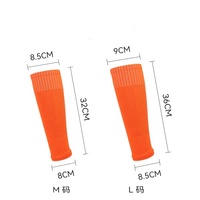 Chaussettes de football respirantes à compression rapide pour la protection des mollets
