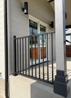 Rampe en aluminium de haute qualité Reilbu pour terrasse, jardin, balcon, escalier