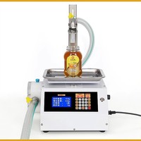 Machine de remplissage semi-automatique manuelle pour savon liquide, pâte de piment, huile de coco, gel douche, nettoyant visage, miel
