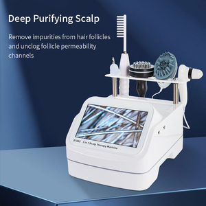 New Arrival Loss Salon 50x Jet New Oygen Detection Massager Scalp Hair Analysis Machine Portable Hair Follicle Detection - Product Image 1