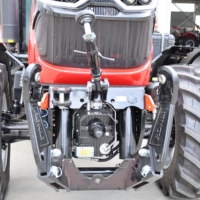 Tracteurs agricoles à quatre roues motrices, châssis TD, 80 CV, 100 CV, 120 CV, tracteur à roues avec benne avant