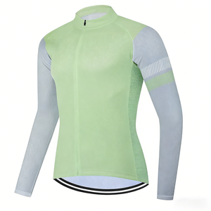 Direct Sale Breathable Quick Drying Custom Sublimation Printed Cycling Jersey Top Long Sleeve Team Events Road Race Bike Jerseys - Product Image 5