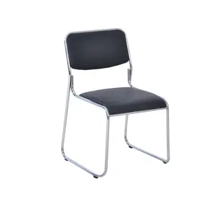 Model: OA2008 China Minimalist Metal Computer Conference Staff Training Chair Study PU Leather Office Chair