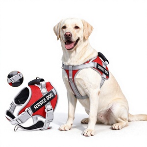 <span class=keywords><strong>X25</strong></span> Hundegeschirr im Westen-Stil, Anti-Zug-Gurt aus Stoff für mittelgroße bis große Hunde, reflektierendes Outdoor-Taktik-Hundegeschirr - Product Image 1
