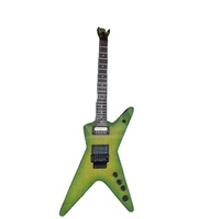 Gitar Listrik 6 Senar Model Dimebag Darrell Warna Hijau