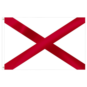 Drapeaux d'États américains en polyester 3x5FT du Wisconsin avec œillets métalliques pour fêtes, défilés, événements sportifs et décorations extérieures - Product Image 3