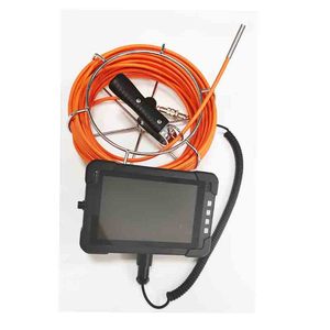 <strong>Handheld</strong> 7inch 720P 8mm Endoscope Downhole Tube Chimney Inspection <strong>Camera</strong> with 20m Pushrod Cable - Product Image 6