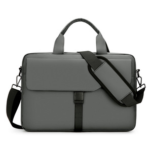 Unisex Business <b>Laptop</b> Messenger Bag, Portable High Fabric Shoulder <b>Case</b> Lightweight Large Space Daily Work <b>Laptop</b> Bag. - Product Image 6