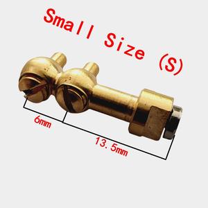 Piezas de Repuesto para Saxofón Fabricadas en Fábrica al por Mayor, Palanca de Ajuste de Llaves de Saxofón con Tornillos S M L, Accesorios para Instrumentos Musicales - Product Image 3