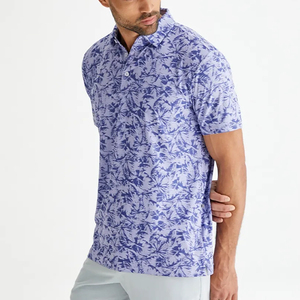Camiseta de Golf Formal para Hombre con Logotipo Personalizado, de Alta Calidad, en Poliéster y Spandex, de Secado Rápido y Manga Corta - Product Image 3