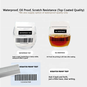 Supermarkt Barcode Etikett Druck waage Waage Etikett Direkte Thermo etikett Aufkleber Rollen - Product Image 6