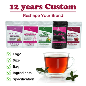 Tisane Chinaherbs Roselle & Rosehips – 10 Sachets – Service Complet – Vente en Gros – Chaîne d'Approvisionnement en Herbes en Vrac - Product Image 6
