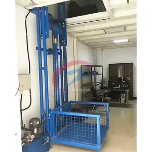 Lift kargo lift listrik gudang hidrolik/lift barang sederhana kualitas tinggi 500kg