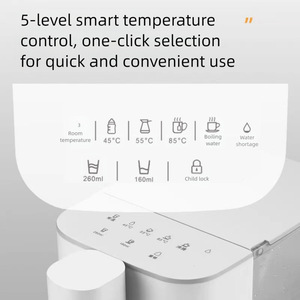 Instant Electric Water Dispenser With Touch <b>Control</b> And Led Display For Household Tea Brewing Fast Heating - Product Image 2