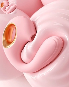 Masajeador para adultos con diseño de delfines al por mayor-Vibrador de estimulación dual para mujeres, OEM/ODM disponible (MOQ 100PCS) - Product Image 2