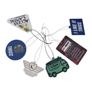 Désodorisant de voiture en papier parfumé promotionnel en gros - Product Image 4