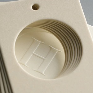 Quần áo nam và nữ mẫu cá tính treo thẻ tùy chỉnh nhãn giá nhãn Logo tùy chỉnh - Product Image 3