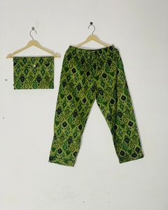 ชุดนอนลายพิมพ์อินเดียสไตล์วินเทจ ทำด้วยมือ สำหรับผู้หญิง ราคาขายส่ง - Product Image 3