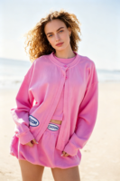 Veste oversize streetwear pour femme, décontractée, ample, en coton doux, pour tous les jours